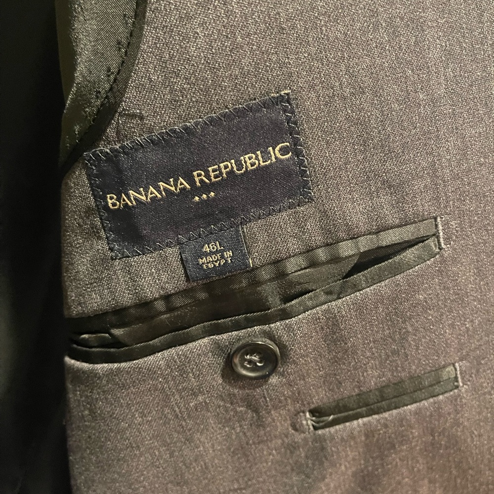 Banana Republic - Gray Men’s Blazer - 46L - Picture 4 of 4